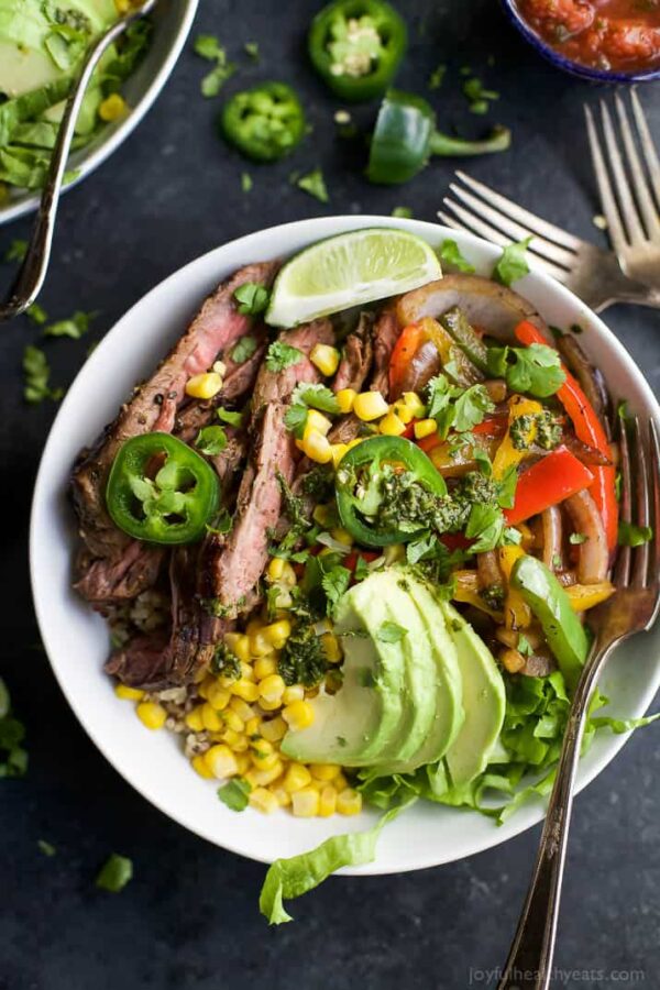 steak fajitas